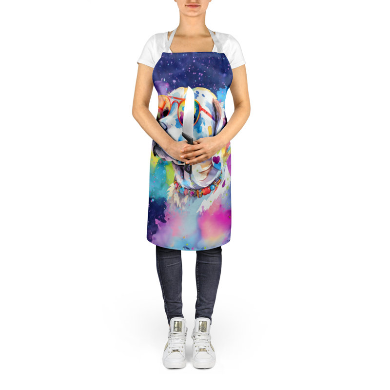 No Pattern Bib Apron