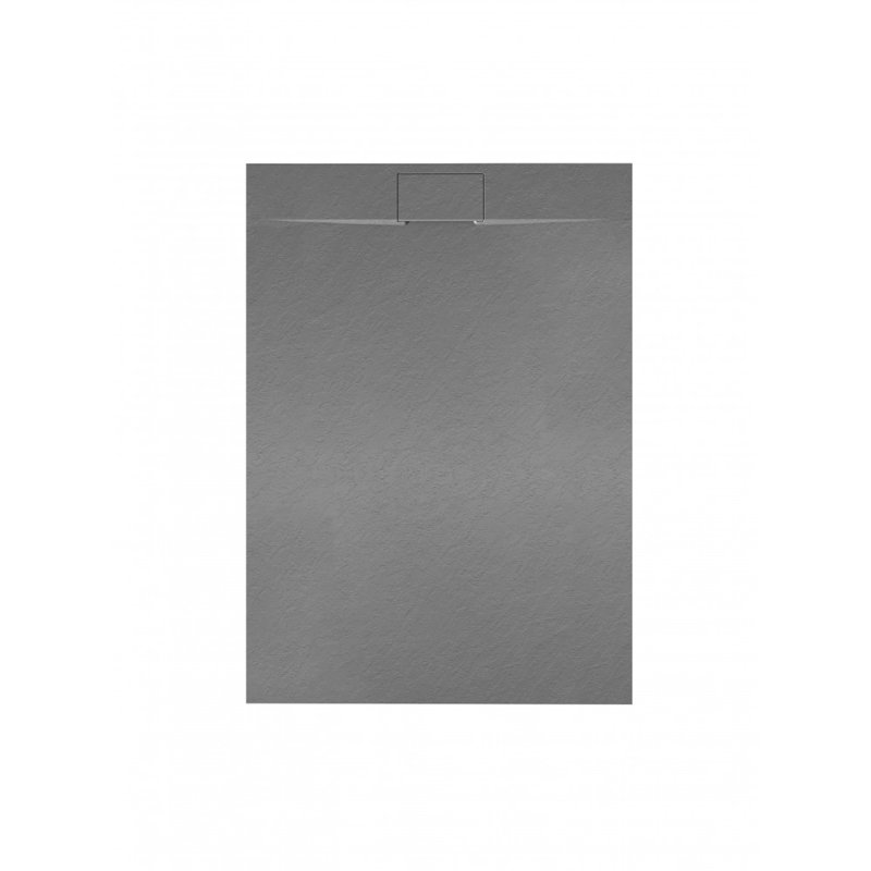 Base de douche en composite renforcé, 60 po x 36 po, Gris mat
