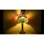 Lampe de table en bronze antique 14,6 po Steelman