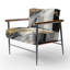 Fauteuil d'appoint rembourré Golden River Wildness-711324303