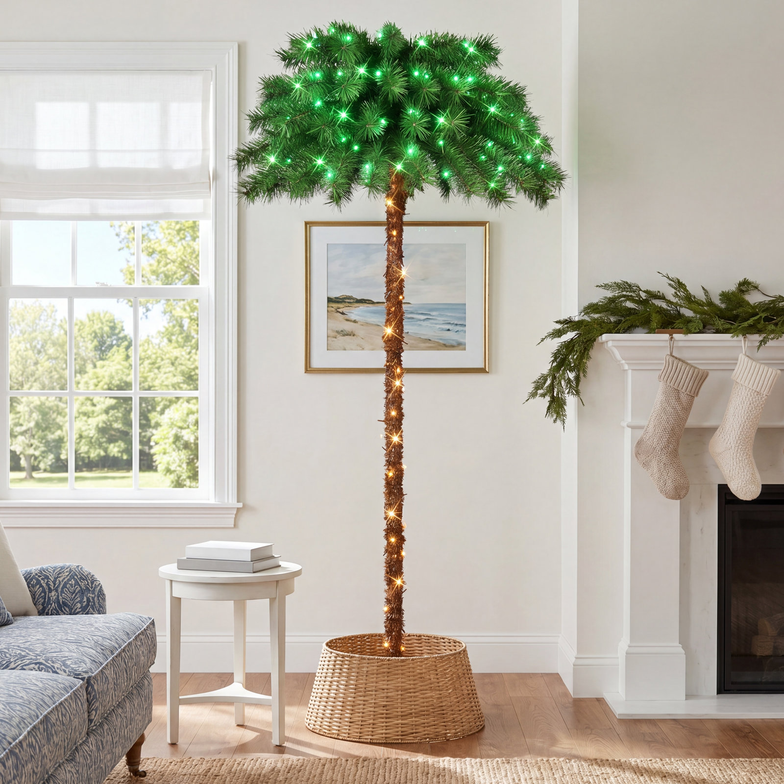 6' Pre-Lit Christmas Tree