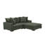 Canapé modulaire rembourré 3 pièces Aurbree-1902687728