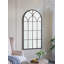 Miroir arqué pleine longueur 34 po x 65,5 po