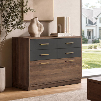 Akron 31.4'' Wide 5 -Drawer File Cabinet