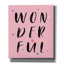 «Colorful Bold Words 1» par Laura Marshall, art mural sur toile-102878677