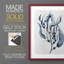 Navy Kelp I Framed Print - Solid Wood-112365078-112365083