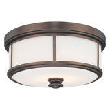 Harvard Court 2 - Light Flush Mount