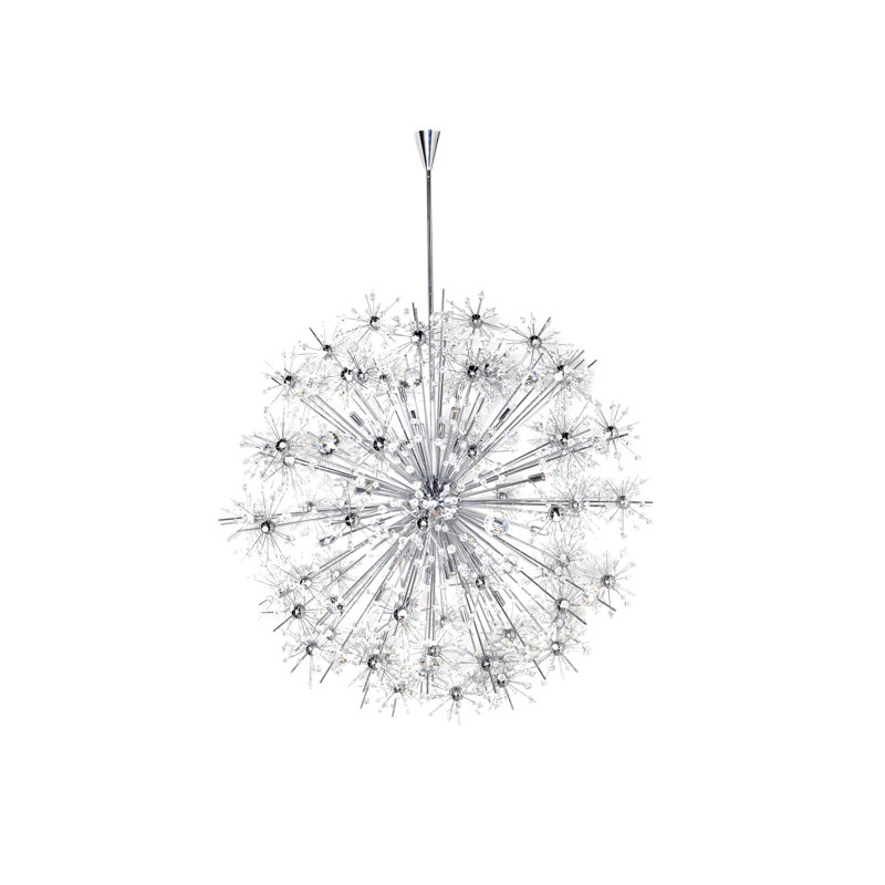 Lustre sphère spoutnik 40 lumières Mattern