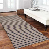Ahmednur HAND WOVEN FLAT WEAVE KILIM WOOL ECO-FRIENDLY AREA RUGS | Cream & Charcoal Color | Contemporary Design | Area Rugs for Living room, Bedroom