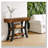 Sofa Table with Curved Silhouette