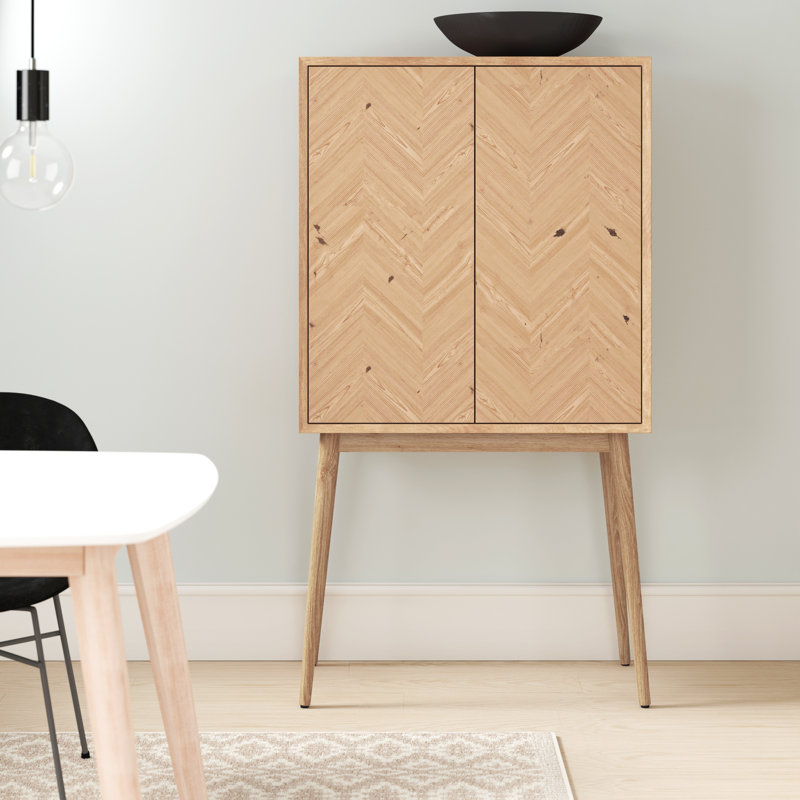 Chrisley 85cm Solid Wood Sideboard