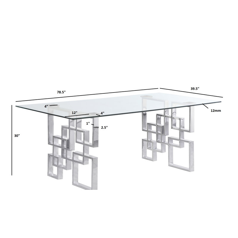 Ensemble repas pour 6 personnes Tonkin, Bleu marine