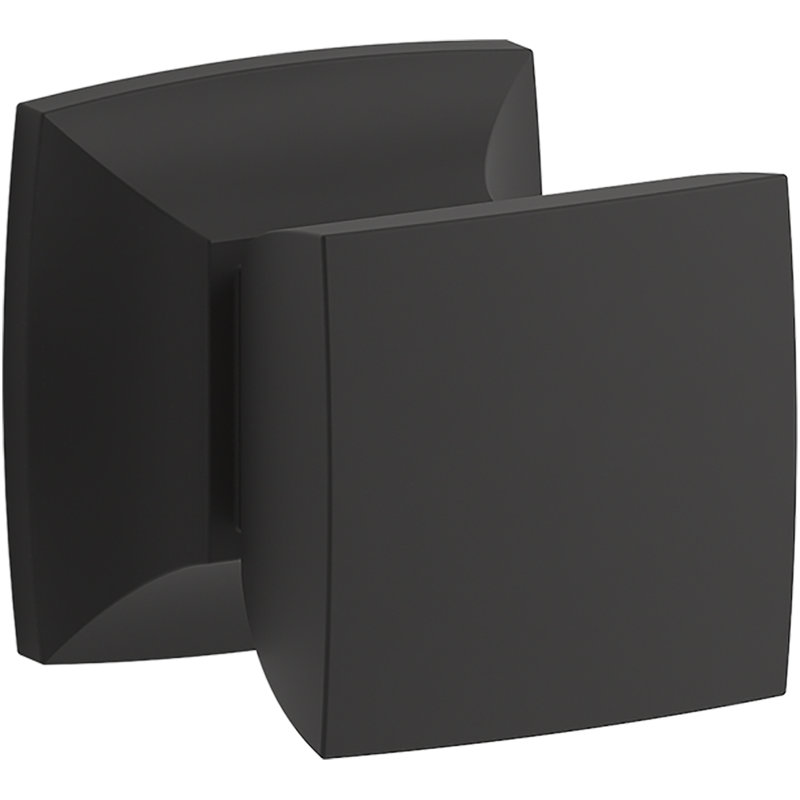 Bouton d'armoire Hearthaven, Noir mat