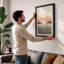 Still Horizon Minimalist - Framed Print-612602852-612602879