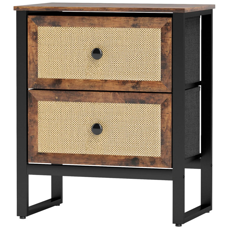Taton Bedside Table, Brown