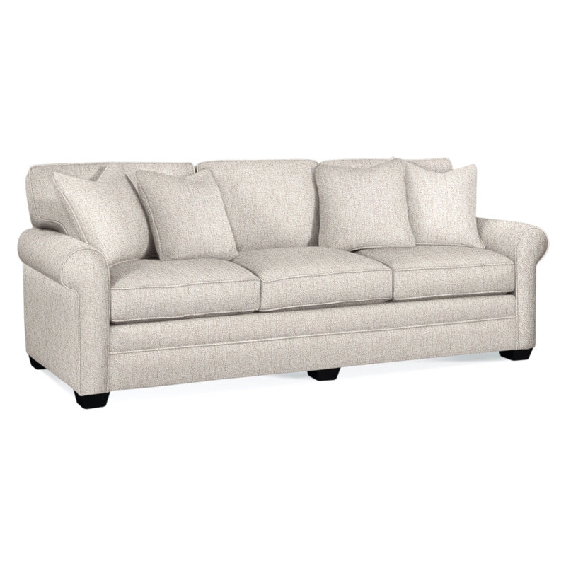 Bedford Sofa, Black, Snow Crypton Performance; 0884-91