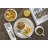 Oneida Quirk Mugs with Coaster, Set of 4