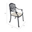 Chetek 4 - Person Patio Dining Set with Round Table , Cushions Included