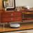 Retro solid wood storage TV cabinet