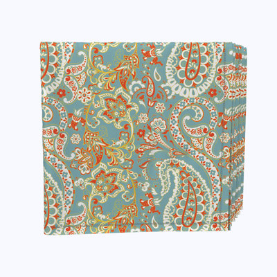 Polyester Paisley Square Napkin