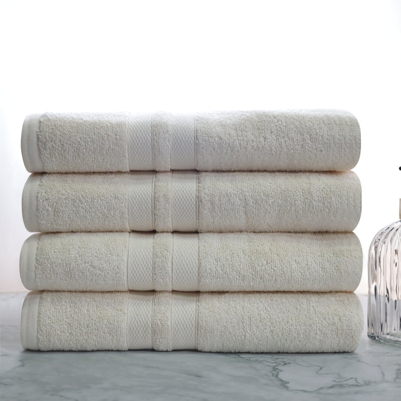 Blue Nile Mills Midweight Bath Towel, Ivory
