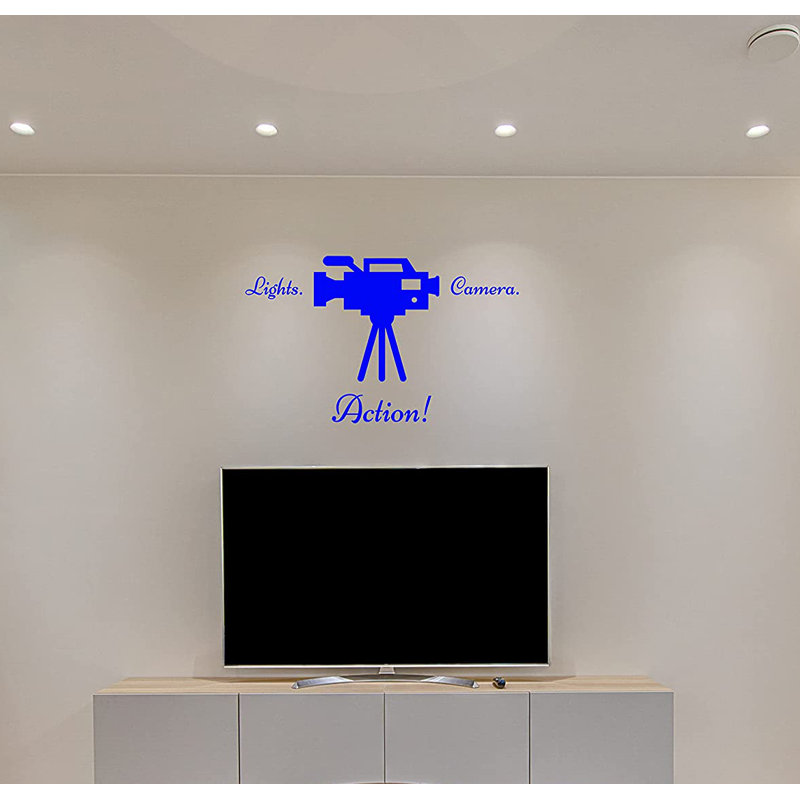 Adhésif décoratif, Bleu, H 13 po x l 20 po