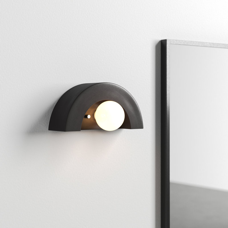Payam Ceramic Half Moon, Carbon Matte Black