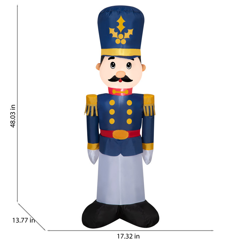 Soldat de Noël gonflable