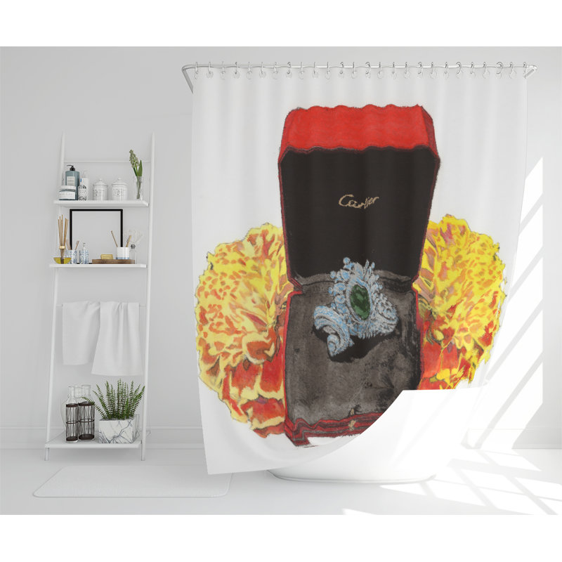 Quarterman Polyester Shower Curtain Set
