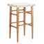 Tabouret de comptoir en cuir Kazbah-1017427112