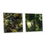 Brundage - Ensemble de 2 peintures murales abstraites en acrylique-103928714