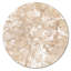 Marbre et or abstrait - art mural moderne cercle métallique-68854561