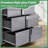 Dulane 4 Pieces Modern Highlgloss Bedroom Set, Gray-114140540