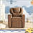 Kids Recliner Chair With Cup Holder, Footrest, And Backrest, Ideal For Comfort And Durability In Playrooms And Bedrooms.