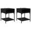 40cm W Manufactured Wood Bedside Table-1013070570