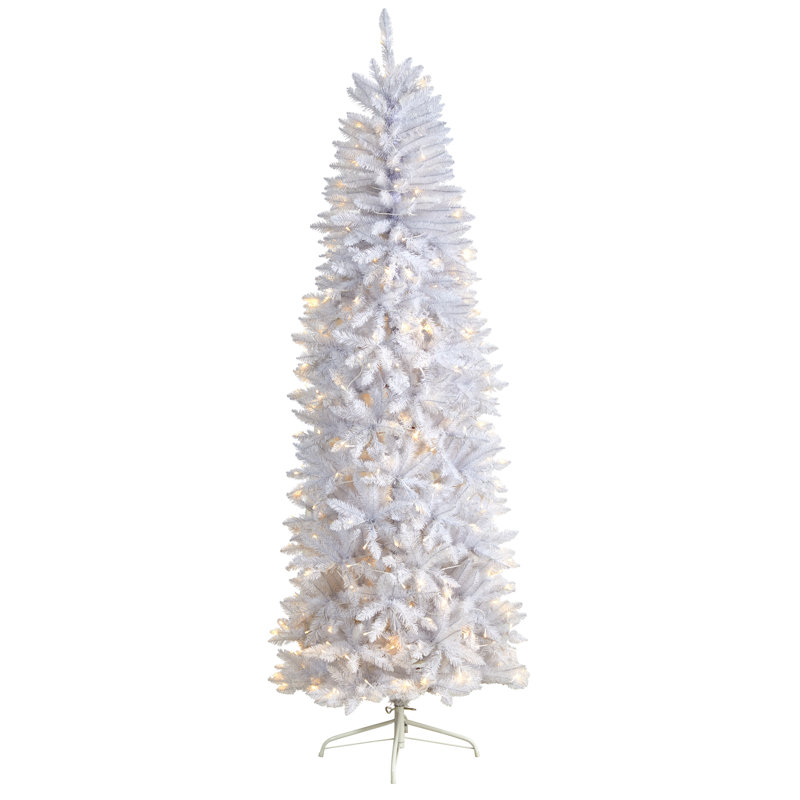Lighted Artificial Christmas Tree, 7'