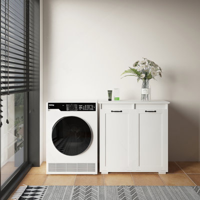 Laundry Cabinet ,with 2 Removable Liner Bags