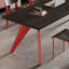 Bureau rectangulaire moderne, durable et multifonctionnel-479782673