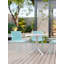 Ensemble de 4 chaises en polypropylène résistantes aux intempéries - chaises longues empilables pour la piscine, le jardin, le restaurant et l'intérieur-1467792188