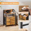 46cm W Steel Bedside Table-296697551