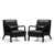 Black Frame/Black Cushion