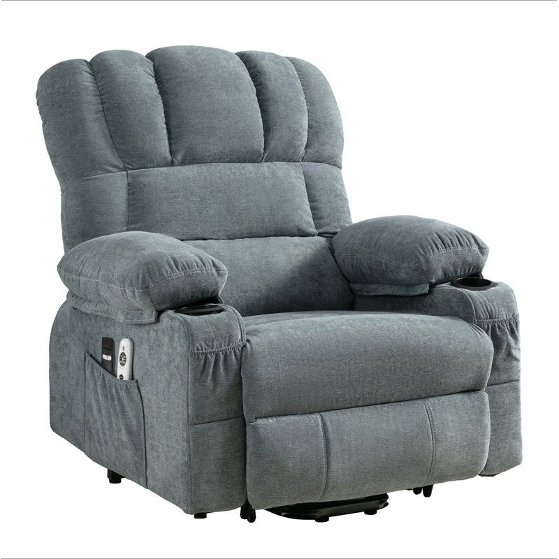 Power Electric Massage Lift Lounge Chair, Suitable For The Elderly, With Heating And Vibration Functions, With USB, Can Be Used For Lying Down
