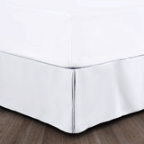16" Bed Skirt Easy Fit Tailored Drop Pleated Microfiber Skirts