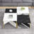Modern Nesting Coffee Tables Set Of 4, Free Adjustable Shape-1538009412