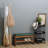 Faux Leather Upholstered Solid Wood Entryway Storage Bench-1204205130-1204225829