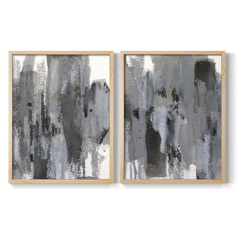 LoftPastel III - reproduction encadrée de qualité supérieure - prête à être accrochée - aucun clou requis - aucun clou requis