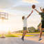 Filet de basketball portatif réglable (50 pouces en polycarbonate)