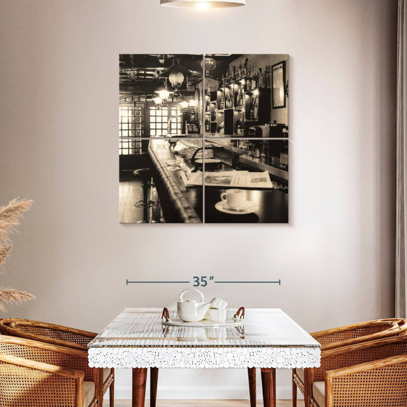 Yarlin Caffe Pamplona, H 38 po x l 38 po