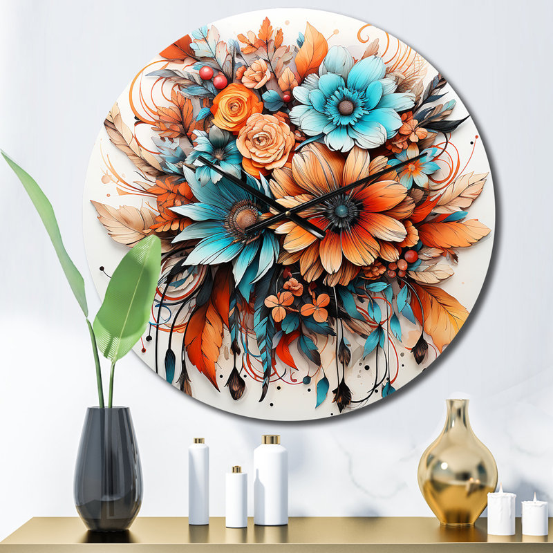Horloge murale boho, Moyenne
