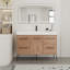 Meuble-lavabo avec meuble-lavabo et lavabo, contreplaqué